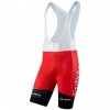 Conjunto Maillot + Culotte Corto con tirantes 2020 Team Cofidis N001
